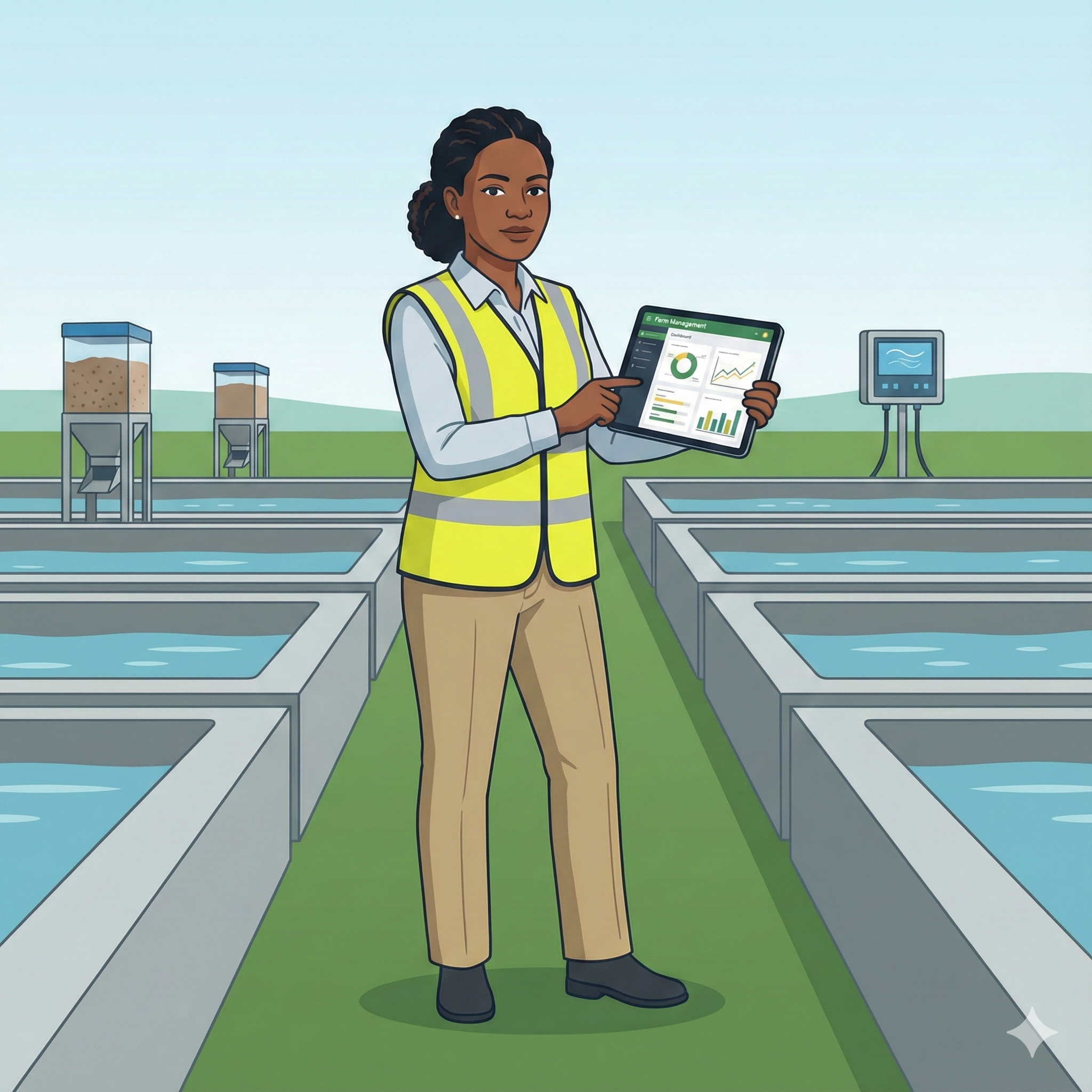 Fish Farm Manager - Managing multiple farm locations and coordinating operations