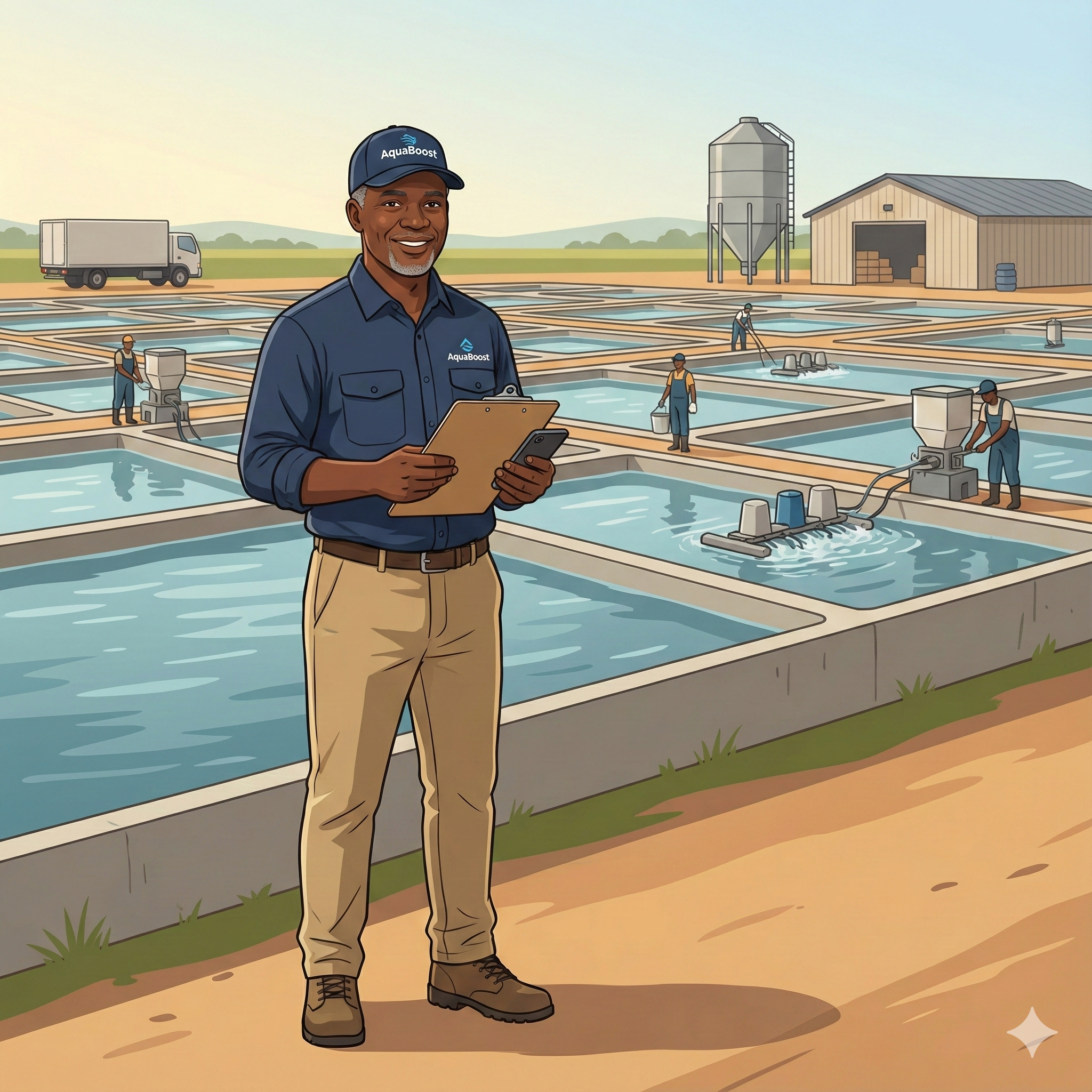 Large-Scale Farmer - Commercial operations with 20+ ponds and high-volume needs