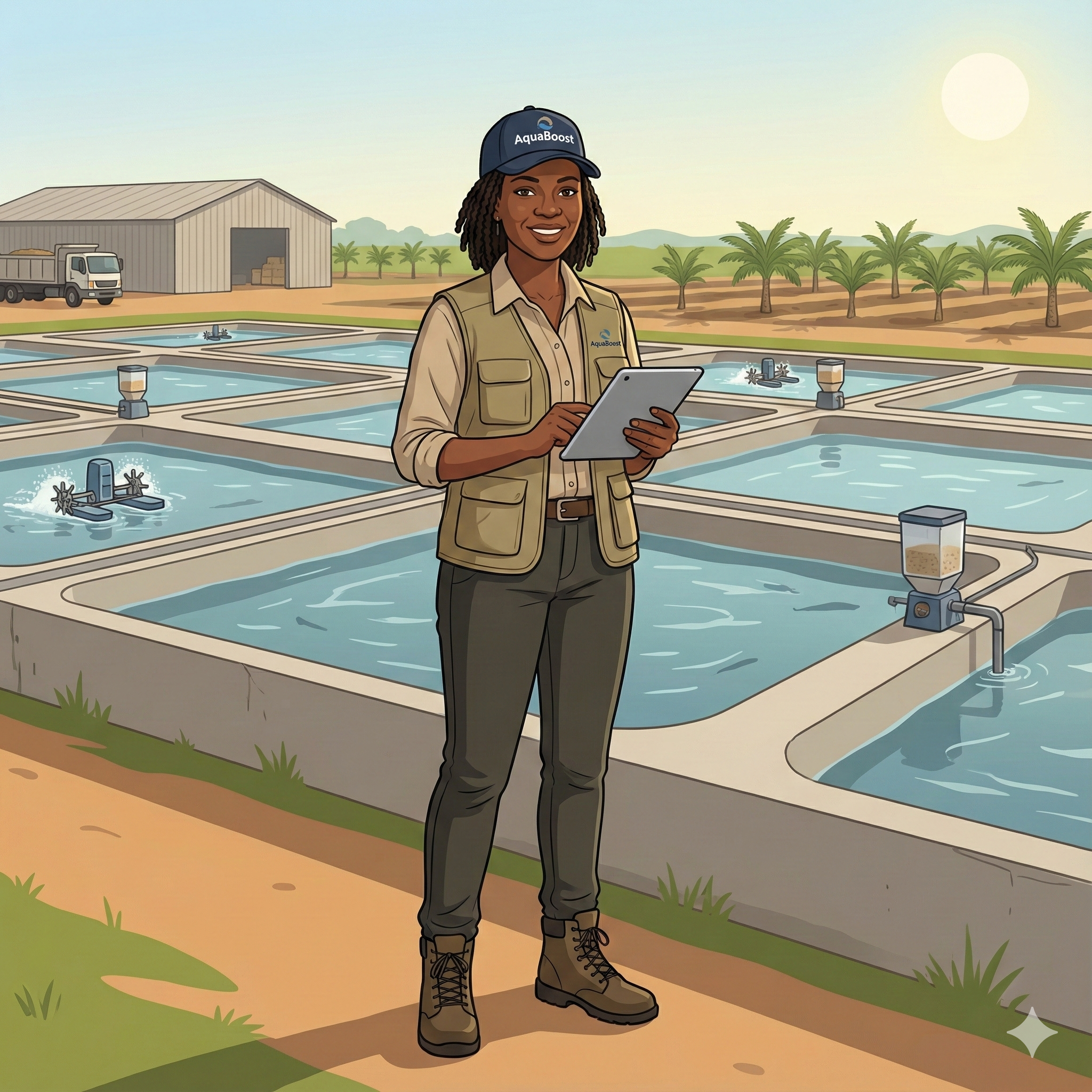 Medium-Scale Farmer - Operating 6-20 ponds with regular bulk feed requirements